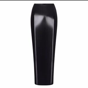 Skims Vinyl Tube Skirt